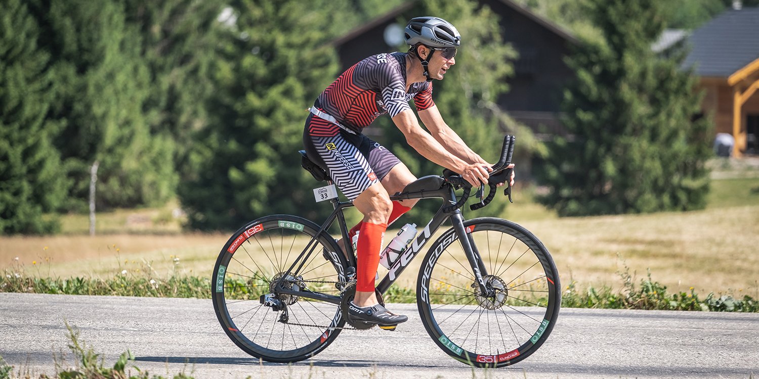 Victor del Corral bike Alpe d'Huez Triathlon