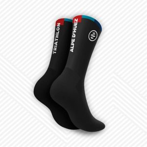 Alpe d'Huez Triathlon Socks BLACK