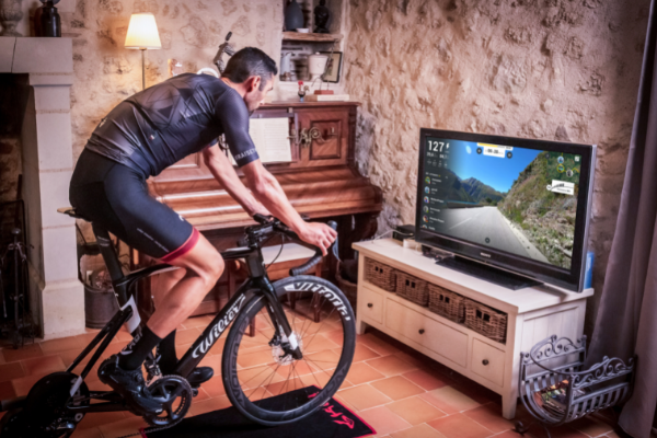 indoor training kinomap Triathlon de l'Alpe d'Huez