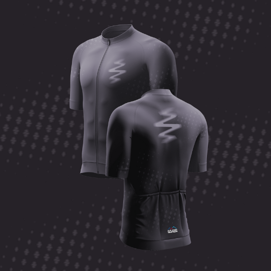 Le maillot officiel 2025 DARK du Triathlon de l'Alpe d'Huez