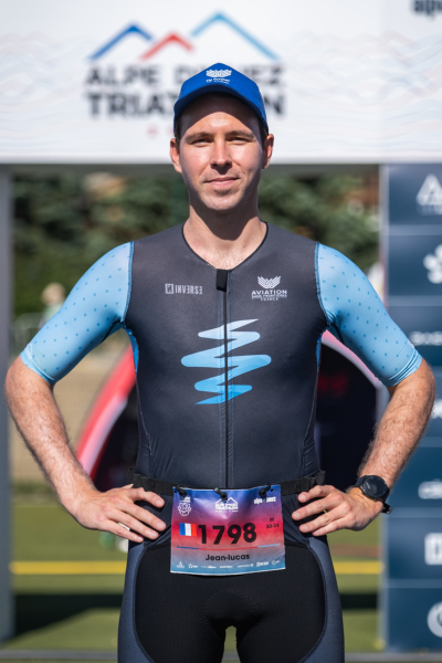 Un triathlète Game Changer de la 18ème édition du Triathlon de l'Alpe d'Huez.