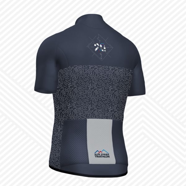 Official Cycling Jersey Alpe d'Huez Triathlon 2026 DARK - Image 3