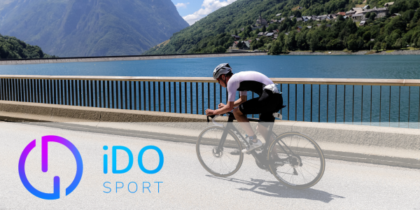 Esteban Bringer lors du Triathlon de l'Alpe d'Huez